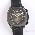 MMA Swiss Copy Patek Philippe Aquanaut Flyback Chronograph Watch So Black